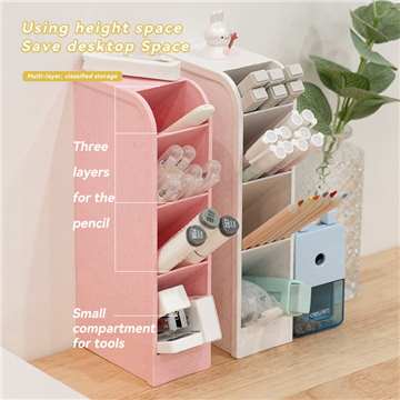 Plastic Desk Pen Pencil Organizers
