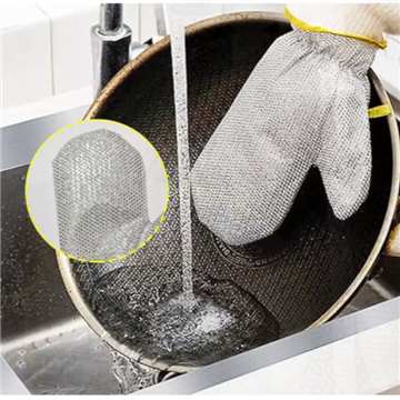 Silver Wire Dishwashing Gloves