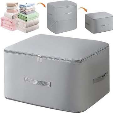 Space Saving Self Compression Organizer Portable Heavy Duty Moving...