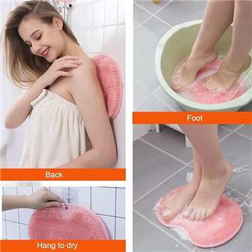 Silicone Foot Scrubber Mat